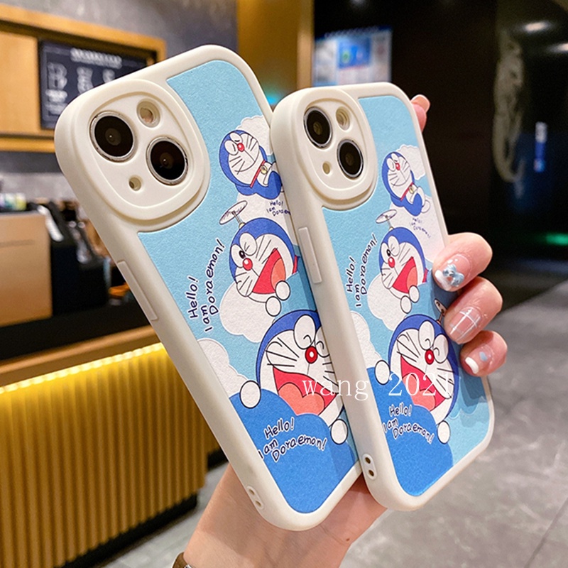 Ốp Điện Thoại Mềm Chống Rơi Hình Doraemon Cho OPPO Reno7 Z 5G A96 A76 4G 2022