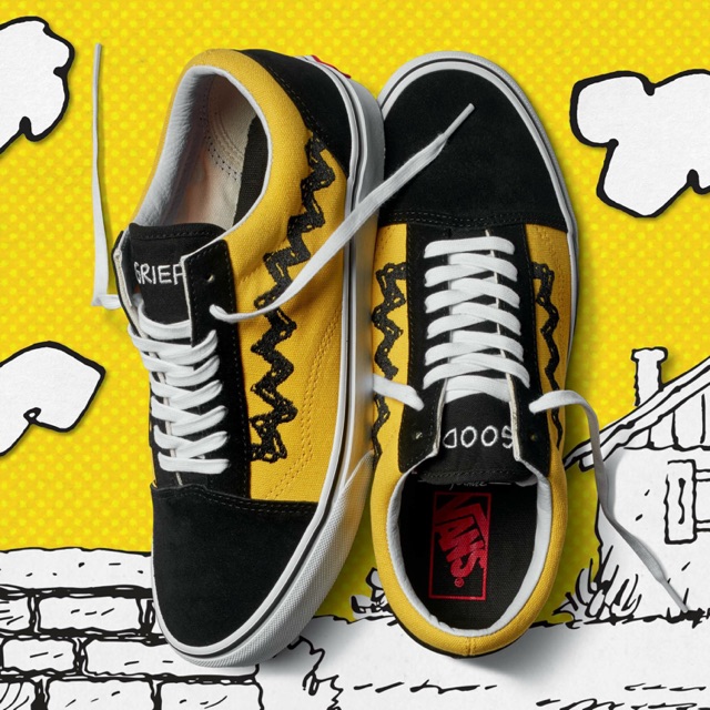 (ẢNH THẬT) Giày V A N S Old Skool vàng