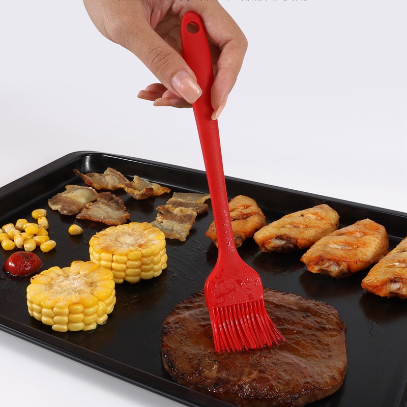 Cọ Quét Dầu Nướng BBQ Bằng Silicone Có Tay Cầm DIY