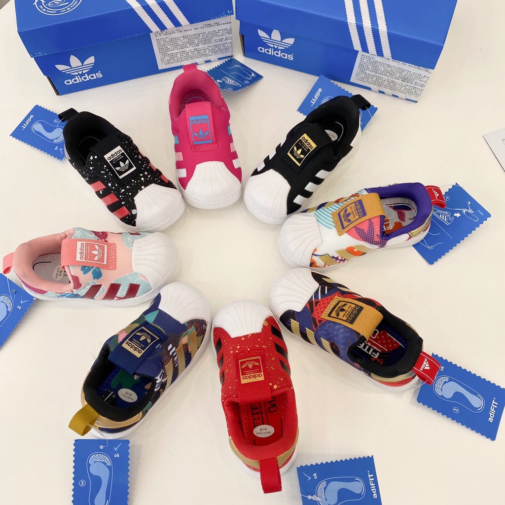 156*hàng Có Sẵn * Giày Thể Thao Adidas Mềm Cho Trẻ Em