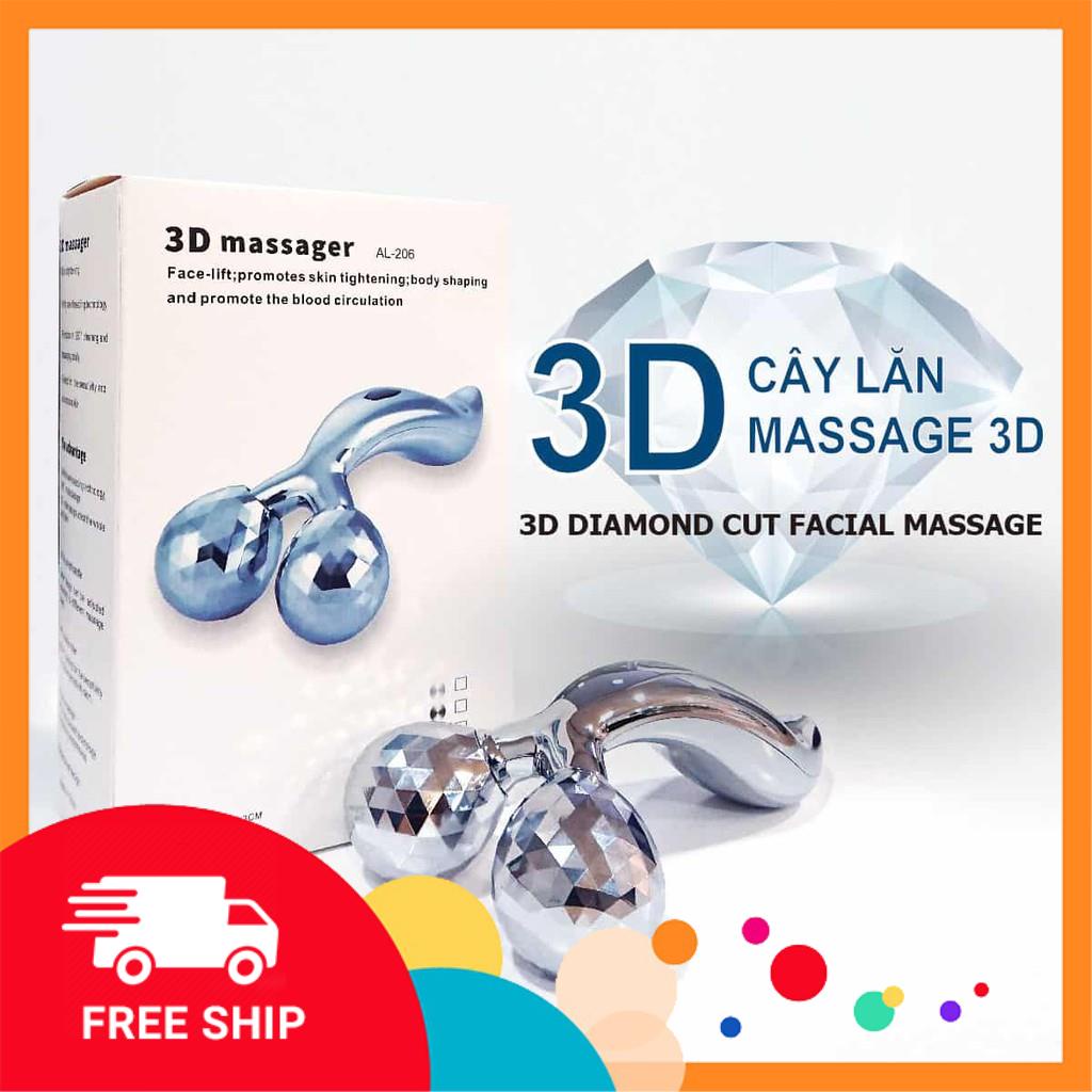 [FREE SHIP] CÂY LĂN MASSAGE CẦM TAY 3D