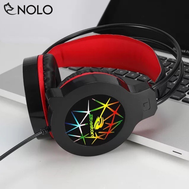 Tai Nghe Chụp Tai Gaming Model HS-09 Bass Trầm Có Led