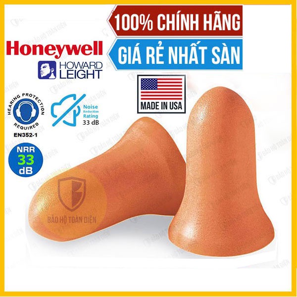 [Hàng Mỹ] Bịt Tai Chống Ồn Honeywell Max1 - Nút Bịt Tai Chống Ồn Đi Ngủ, Đi Tàu Xe. Giảm Ồn 50 - 90%
