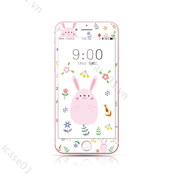 Kính Cường Lực Hoạt Hình Cho Iphone 6 6s I7 I8 Plus Se2 Iphone6 Iphone6S Iphone7 Iphone8 Plus
