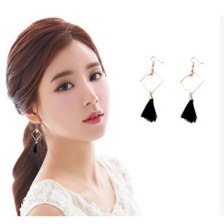 khuyên tai, bông tai, hoa tai nữ - khuyên tai tua rua