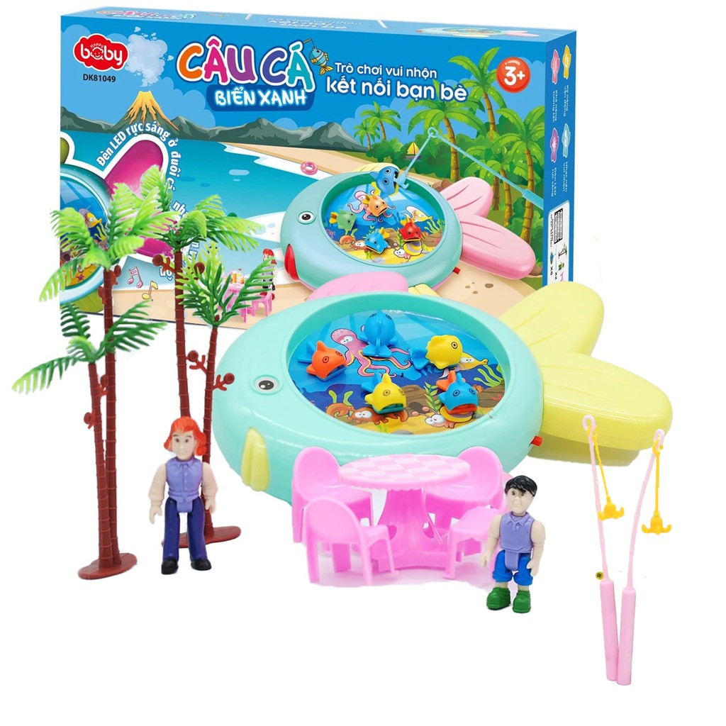 Đồ Chơi Câu Cá Cho Bé - Rèn Luyện Nâng Cao Sự Khéo Léo Cho Tay Bé -DUKA TOYS (36 chi tiết)