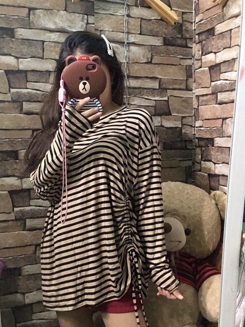 Áo rút dây bigsize. 100kg đổ lại -hình chụp thật | BigBuy360 - bigbuy360.vn