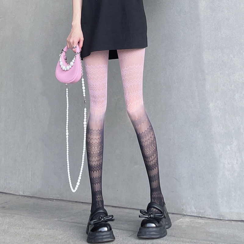 Xixi Quần Tất Lưới Nylon Màu Sắc Kẹo Ngọt Gợi Cảm Cho Nữ