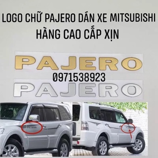Logo chữ pajero cao cấp giá rẻ