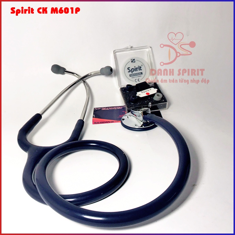 ỐNG NGHE SPIRIT CK-M601P  | MIỄN PHÍ KHẮC TÊN | ỐNG NGHE 1 MẶT CAO CẤP MẠ CROM