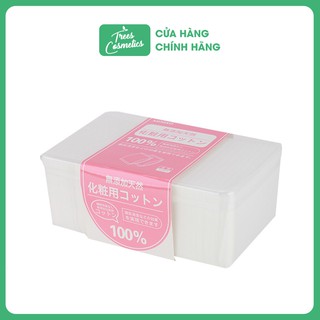 Hộp Bông Tẩy Trang Miniso Nhật Bản 1000 Miếng Mềm Mịn Dai
