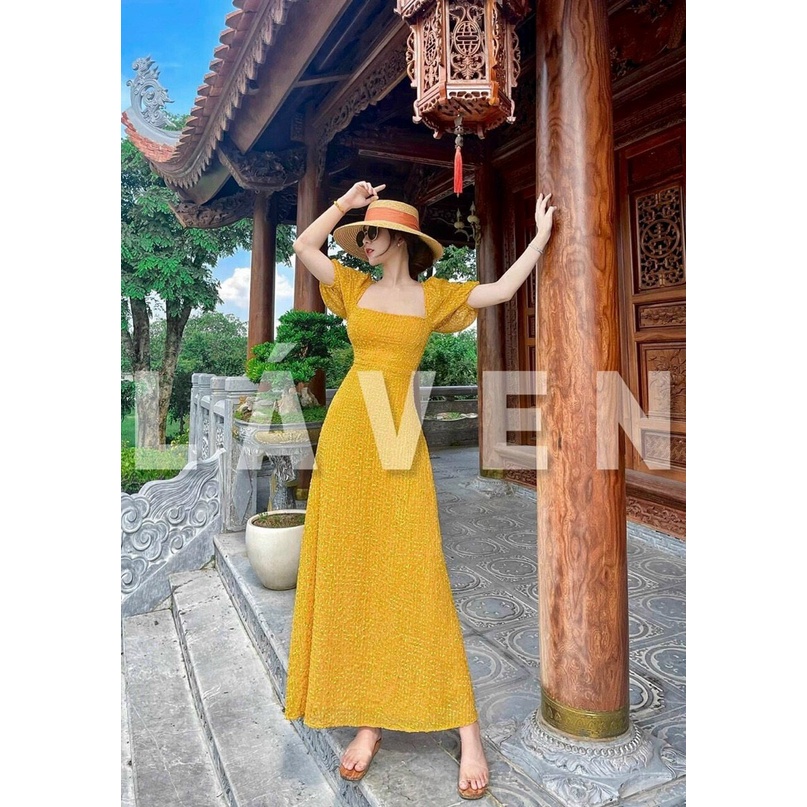 Maxi dài xịn sò siêu hot thời trang dạo phố đi biển