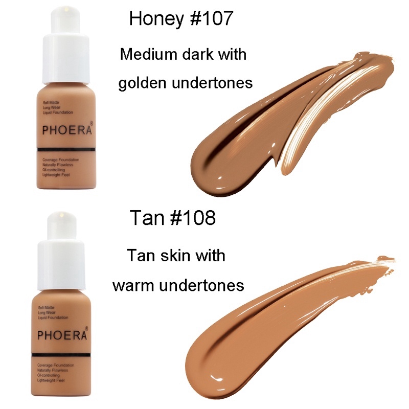 Kem nền kiểm soát dầu cho độ che phủ hoàn hảo thương hiệu PHOERA | BigBuy360 - bigbuy360.vn