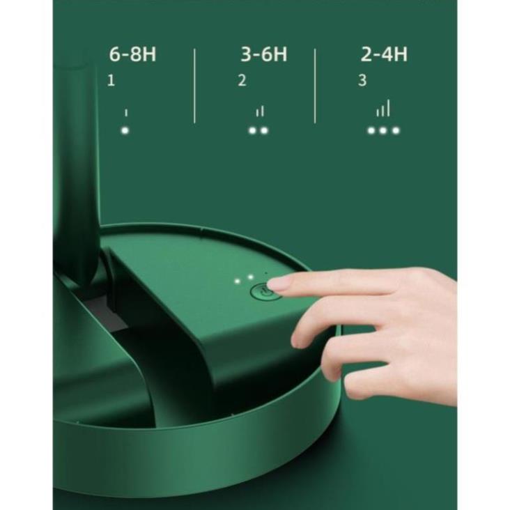 MIỄN SHIP - Quạt Super mini tích điện để bàn gấp gọn tiện dụng 3 cấp độ thời gian sử dụng liên tục tới 4 tiếng