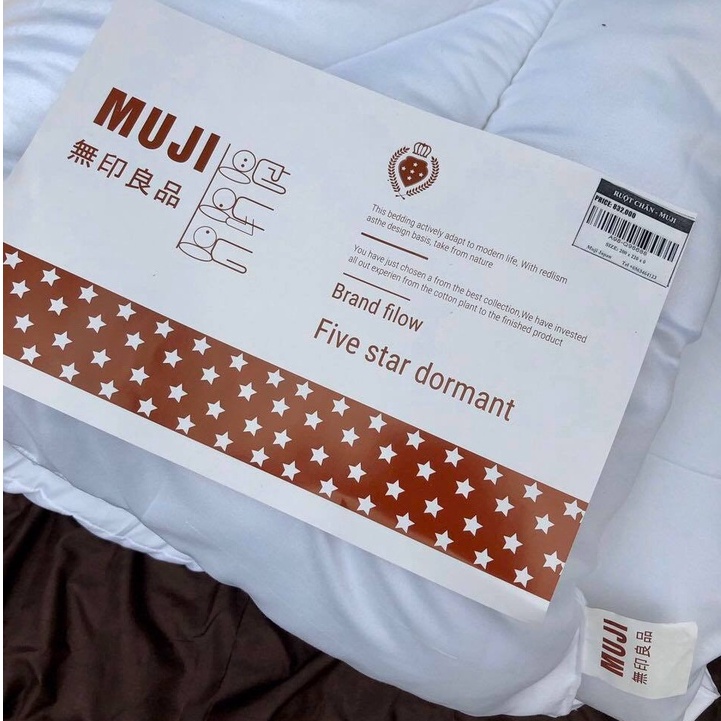 Ruột Chăn Dày Muji Minamo C011 Cao Cấp, Siêu Mềm Mịn, Êm Ái, Ấm Áp - Bảo Hành Chính Hãng Minamo