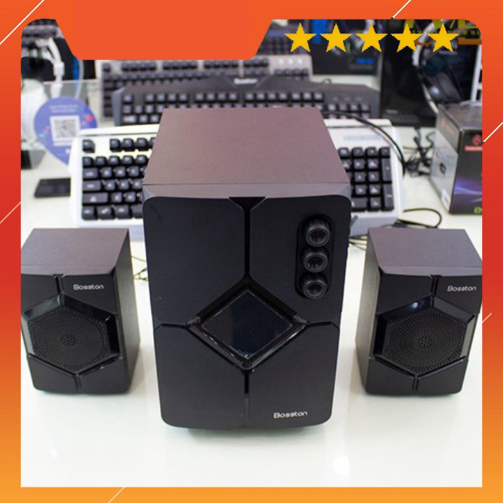 Loa Máy Tính Để Bàn Bosston T1800 Chính Hãng Loa Vi Tính Bluetooth Bosston Loa PC 2 1