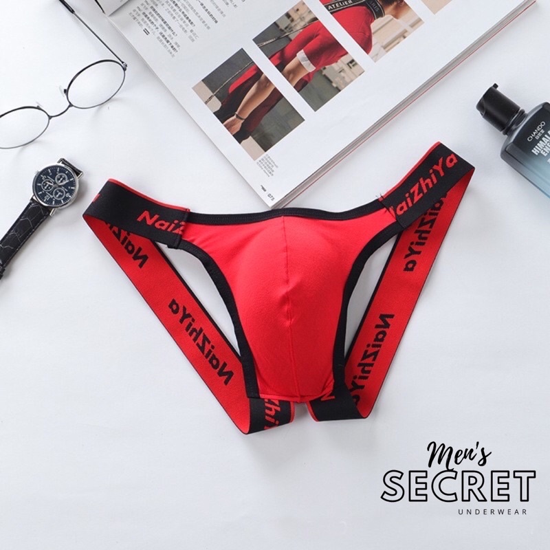 Quần lót dây sexy nam kiểu jockstrap nâng mông NaiZhiYa
