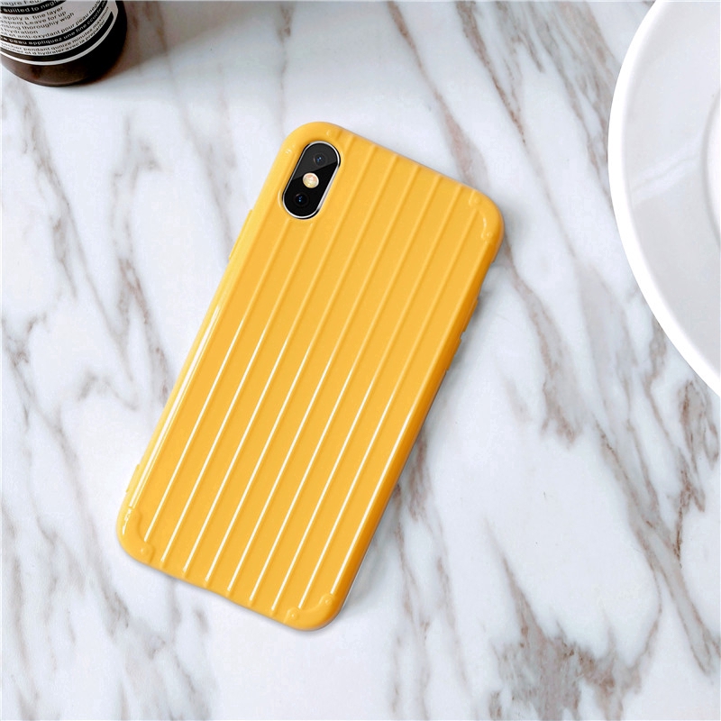 Ốp lưng silicone màu trơn đơn giản cho iPhone 6 6s 7 8 X XS XR XSMAX | BigBuy360 - bigbuy360.vn