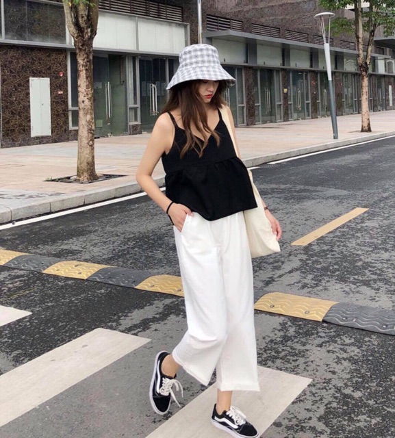 hot Quần culottes chất đũi loại 1 hàng Quảng Châu cao cấp | BigBuy360 - bigbuy360.vn