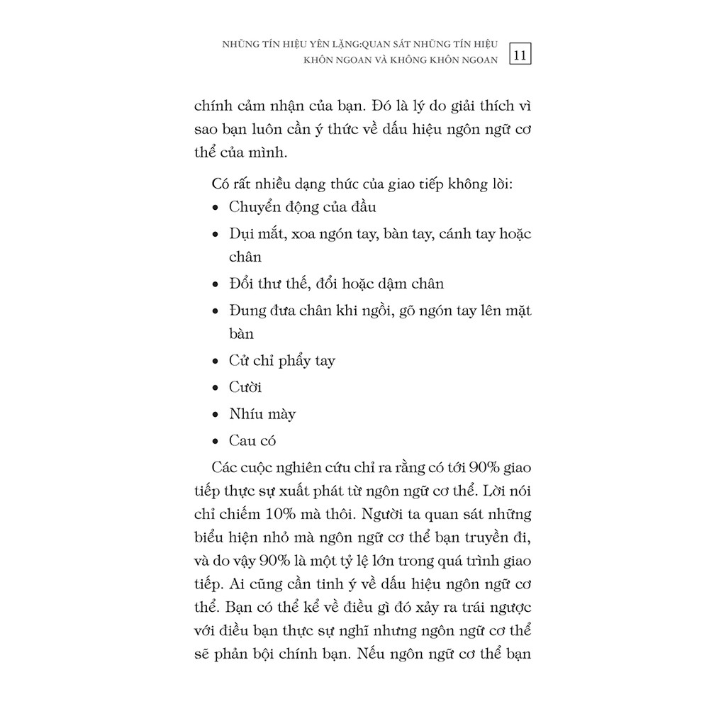 Sách - Ngôn Ngữ Cơ Thể (Bí Quyết Chiến Thắng Trong Mọi Cuộc Đàm Phán)