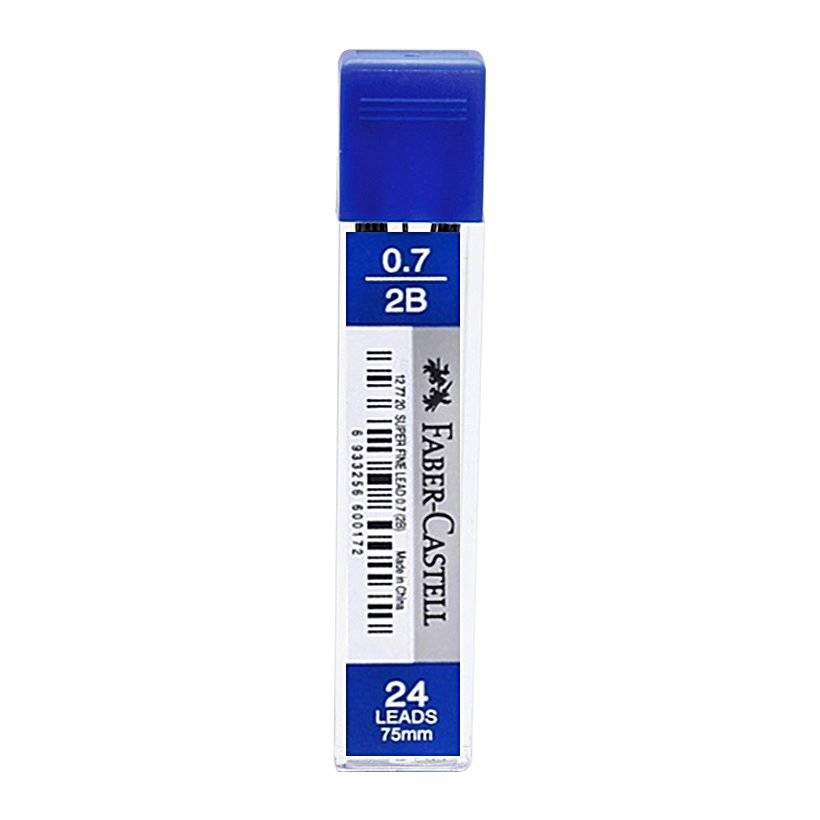 Ruột bút, viết chì bấm Faber-Castell 2B 20 ngòi - 0.5/ 0.7mm