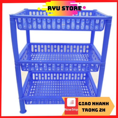 Kệ chén ❤️𝑭𝑹𝑬𝑬𝑺𝑯𝑰𝑷❤️ Kệ nhựa 2 tầng, 3 tầng nhựa dẻo bền đẹp | BigBuy360 - bigbuy360.vn
