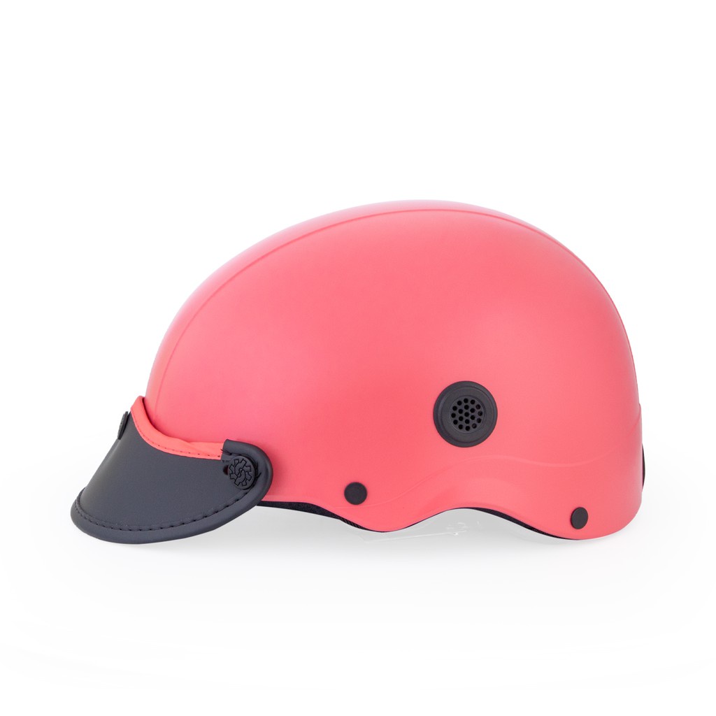 Mũ Bảo Hiểm 1/2 Đầu Chính Hãng HESA Loại Nhám Nhiều Màu Bảo Hành 5 Năm