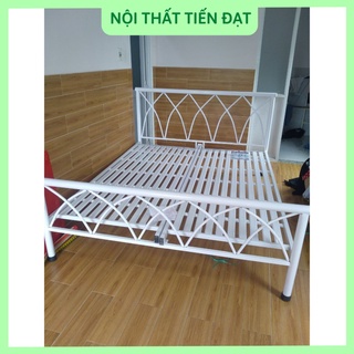GIƯỜNG sắt kiểu giá bền siêu XINH ngang 1m2,1m4,1m6,1m8 dài 2m NEW miễn ship HCM