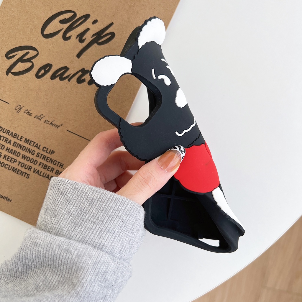 Ốp Lưng iPhone 13 Pro Max 12 11 X XR Xs 7 8 Plus 6 6s Dễ thương đáng yêu cầu vồng Giảm áp lực đẩy Bong bóng bảo vệ thần tài Silicone Soft Phone Case