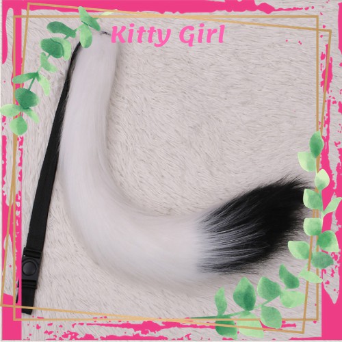 Đuôi Cáo Đuôi Hồ Ly Cosplay Đuôi Cáo Phối 2 Màu Lông Xù Cosplay Cáo BDSM Anime | BigBuy360 - bigbuy360.vn