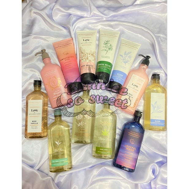 Sữa tắm thư giãn Aromatherapy BATH & BODY WORKS 295ml