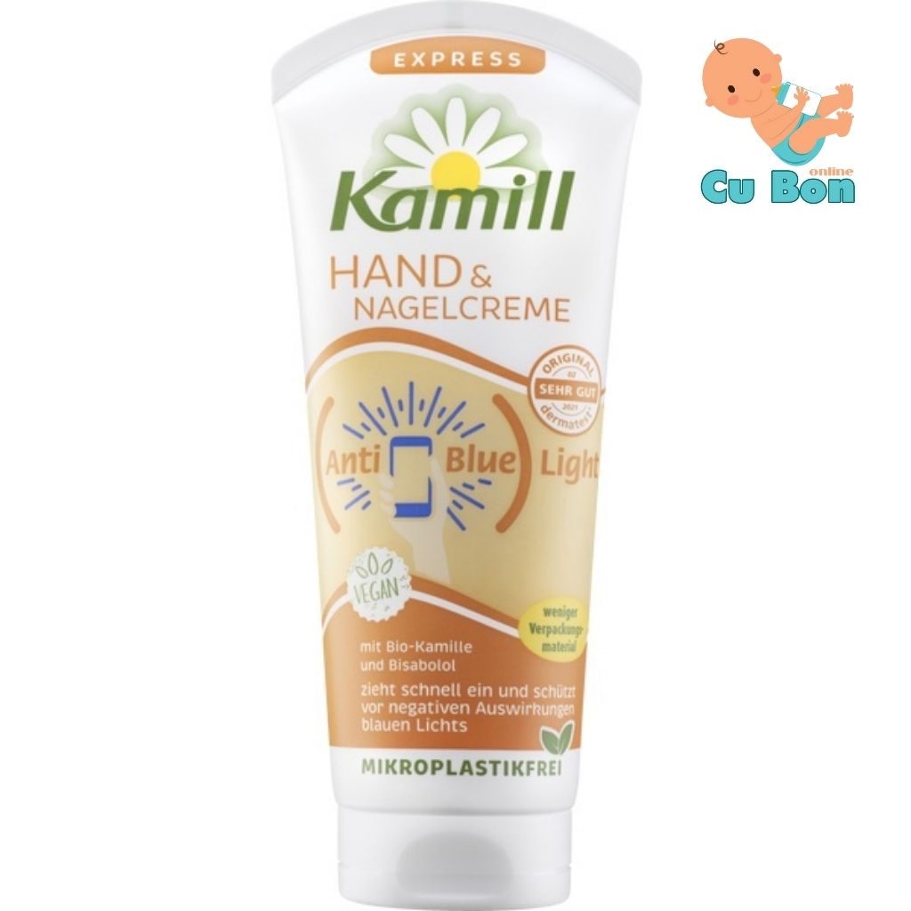 Kem tay dưỡng da tay Kamill HAND &amp; NAGELCREME 100ml của Đức làm dịu da tay mềm mại dịu dàng cấp ẩm chống nẻ cho tay