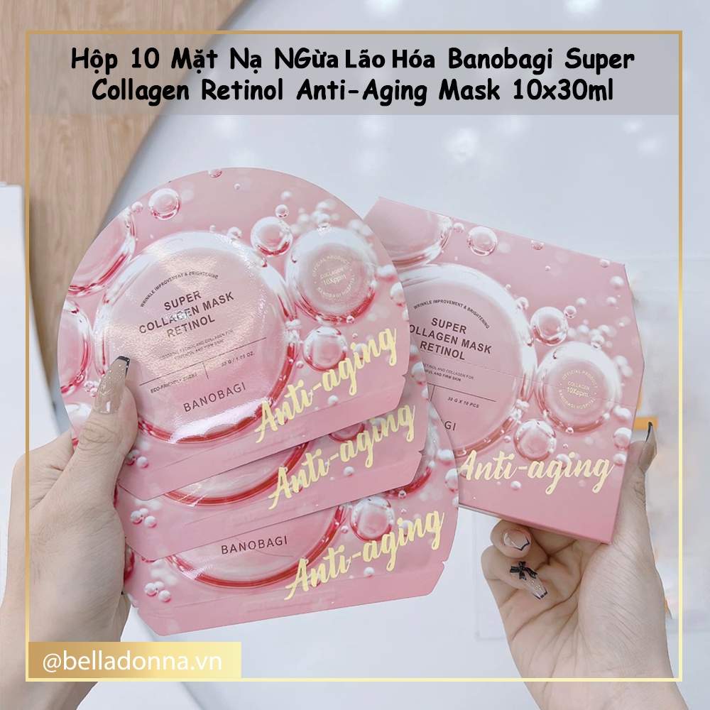 [CHÍNH HÃNG] Mặt Nạ Dưỡng Da Banobagi Super Collagen Mask 30ml
