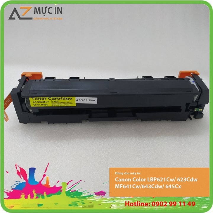 Hộp mực máy in LBP621Cw/ 623Cdw/ MF641Cw/ 643Cdw/ 645Cx | Mực in 054 chất lượng, Giá như Nạp mực