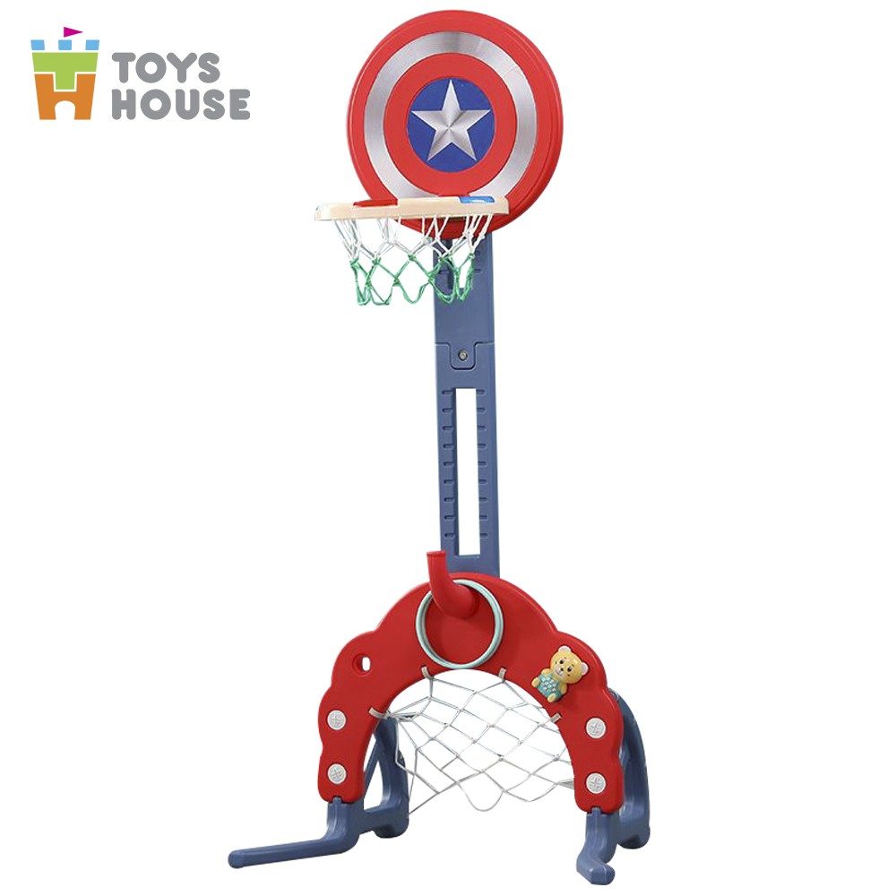 Bộ đồ chơi thể thao đa năng cho bé: Bóng đá, ném vòng, bóng rổ Toys House WM19041, hàng chính hãng cao cấp