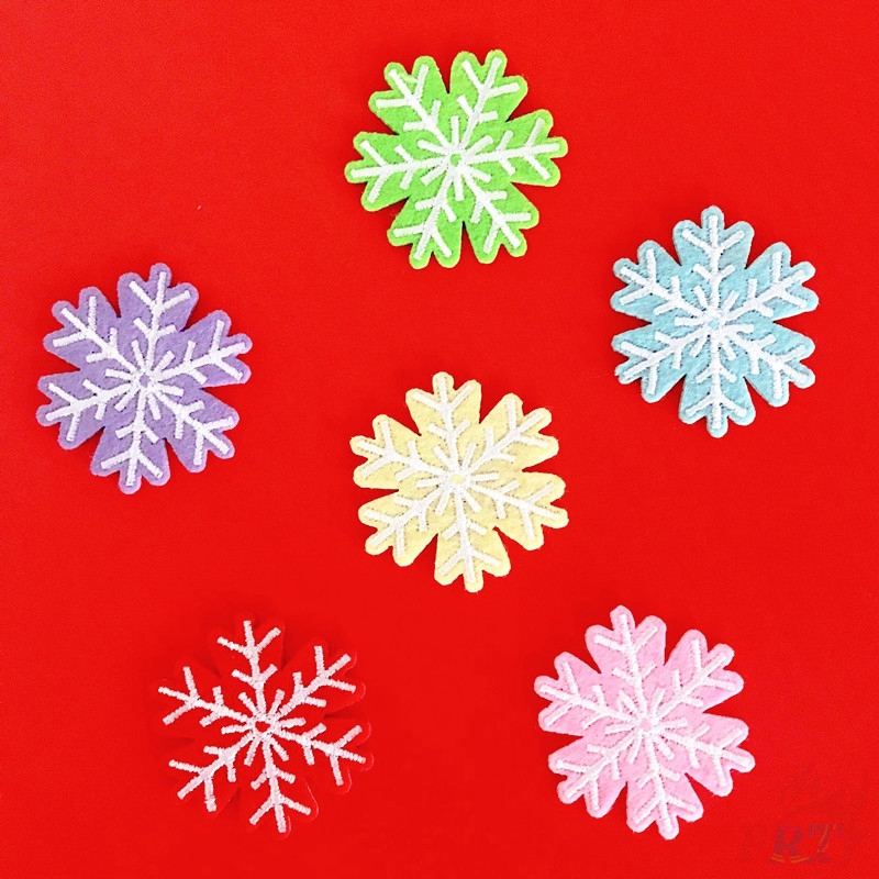 Nhập WAFACB01 giảm 10K _Hình thêu quần áo hình bông tuyết dễ thương （☸ INS Snowflake Patch ☸） | BigBuy360 - bigbuy360.vn