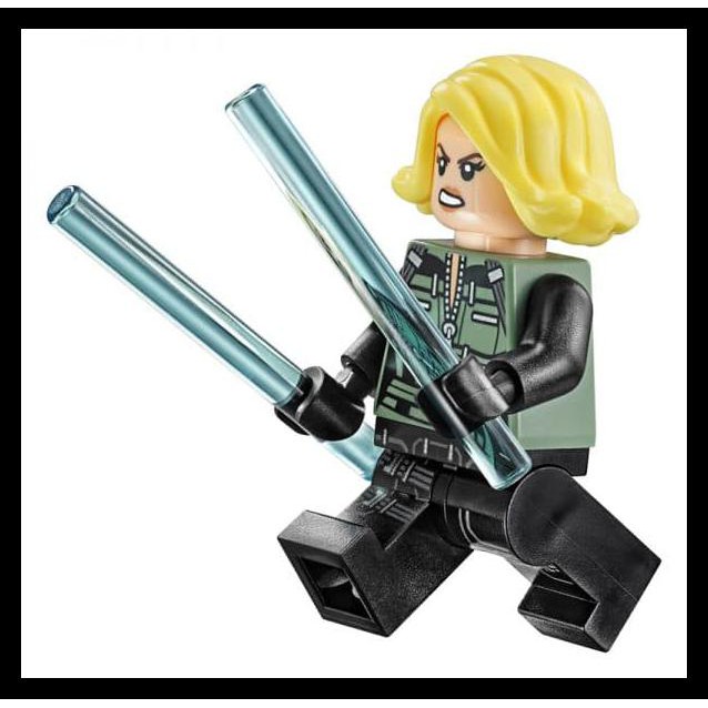 Marvel Mô Hình Đồ Chơi Lego Nhân Vật Black Widow Nat Romano Infinity War