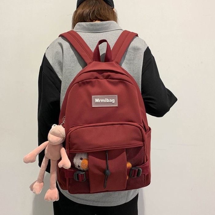 Balo Nữ 💖𝐅𝐑𝐄𝐄 𝐒𝐇𝐈𝐏💖 Balo Thời Trang Nam Nữ Chất Vải Oxford Cao Cấp Vừa A4 Size 39*31CM FORM VỪA