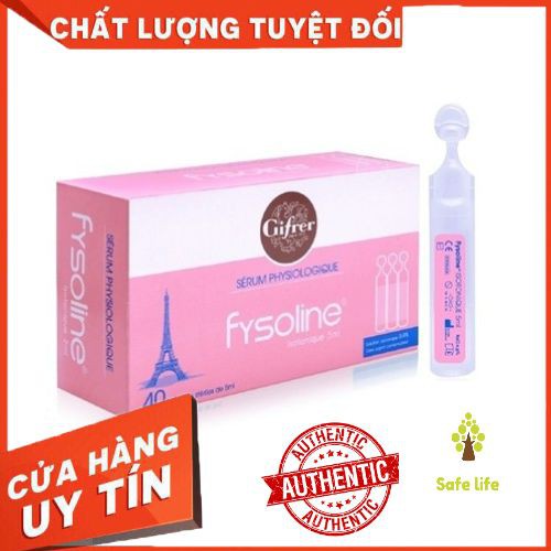 NƯỚC MUỐI SINH LÝ LÕI HỒNG GIFRER PHYSIODOSE  PHÁP