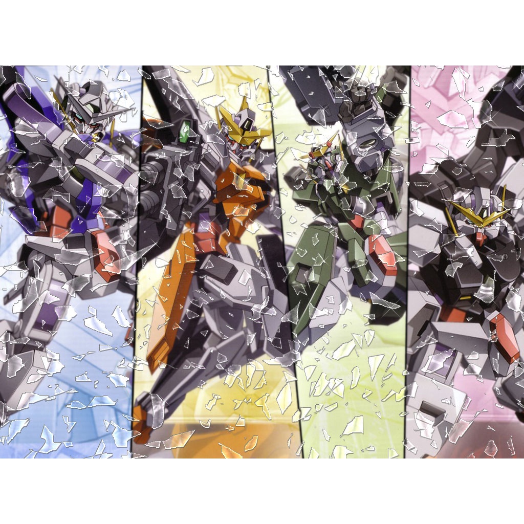 Decal nước dán mô hình Gundam Dynames Kyrios Virtue R3 MG HG 00 series các loại - Water sticker