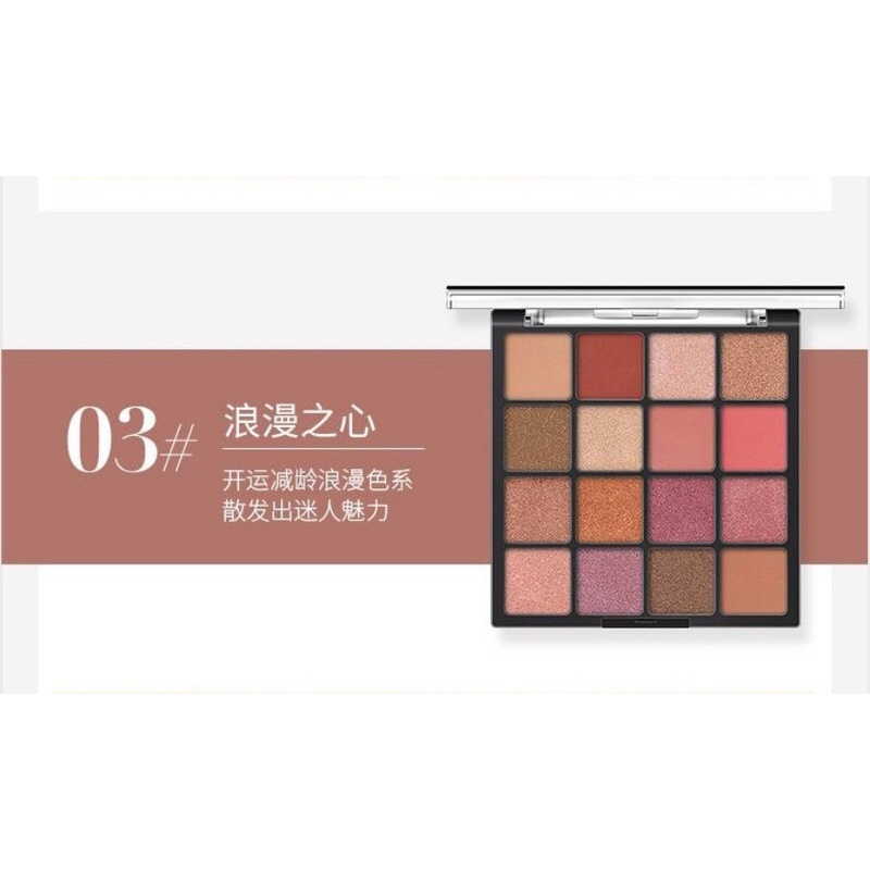 Phấn Mắt  16 Màu LAMEILA Classic Eyeshadow Palette Kèm Cọ 2 Đầu, Phấn Mắt Phong Cách Ai Cập 20g | BigBuy360 - bigbuy360.vn