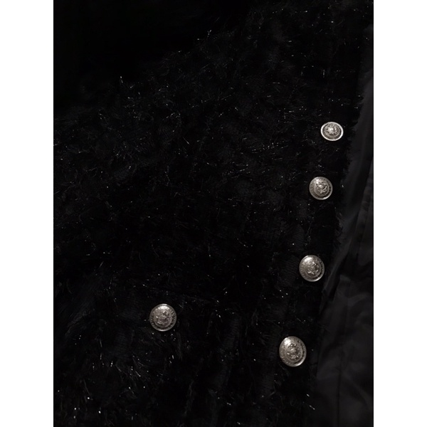 🆘 PASS áo khoác tweed lông