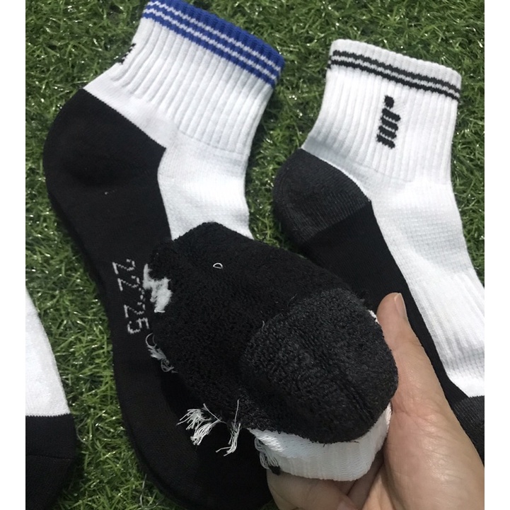 [ HÀNG XUẤT XỊN] Tất vớ chạy bộ tennis GOSEN cổ trung lửng thể thao nam nữ, hàng dệt kim xuất khẩu Nhật Sport Socks