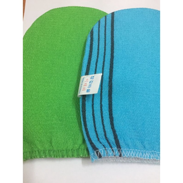 Miếng tắm tẩy tế bào chết HQ( 1 miếng dày),lớp ngoài tẩy tế bào chết ,lớp trong tạo bọt. | BigBuy360 - bigbuy360.vn