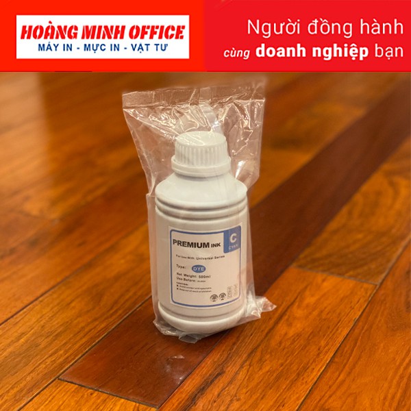 Bộ Mực Nước Dye Cano.n/ Epso.n COMBO 4 Màu - Dùng cho máy in phun màu Cano.n / Epso.n...( 500ml )