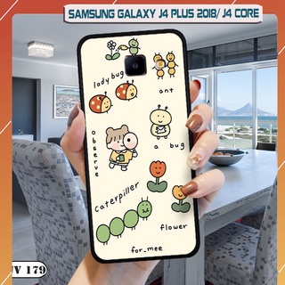 Ốp nhám viền dẻo cho điện thoại Samsung Galaxy J4 Plus 2018/ J4 Core