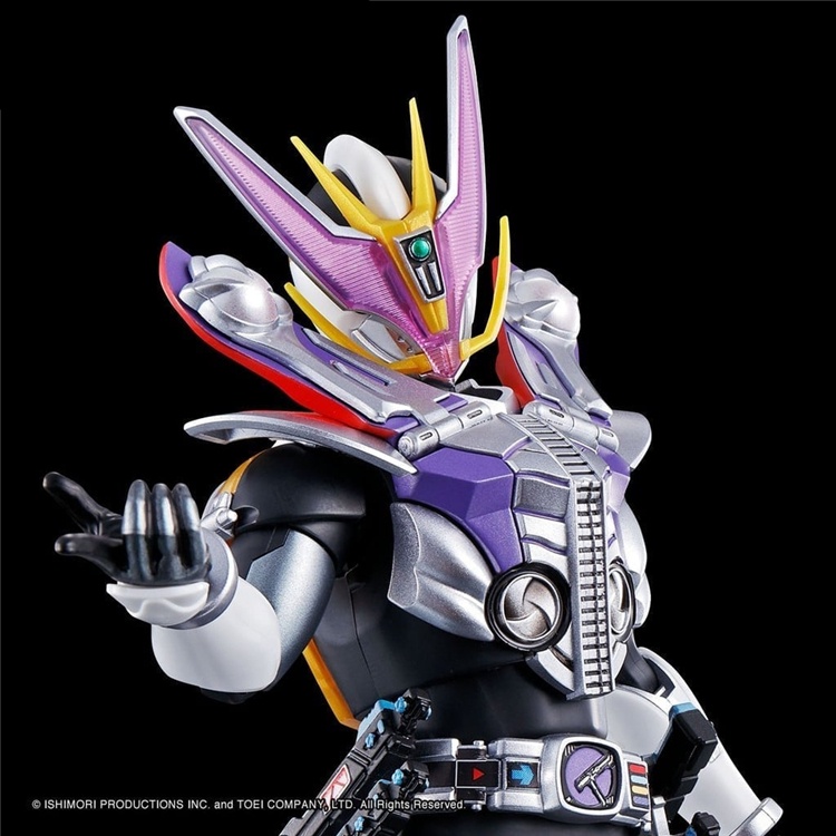 Mô Hình lắp ráp Figure-rise Standard Kamen Masked Rider Den-O Rod Ax Gun Form &amp; Plat Form Bandai