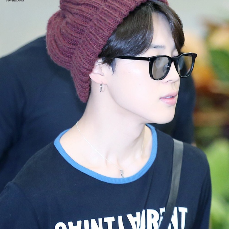 BTS JIMIN Áo Thun Cotton Tay Ngắn Plus Size Thời Trang Mùa Hè Hàn Quốc 2022