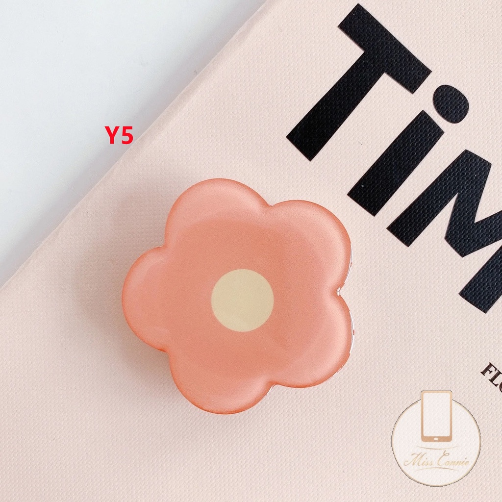 Giá Đỡ Điện Thoại Dạng Nhẫn Hình Bông Hoa Sang Trọng