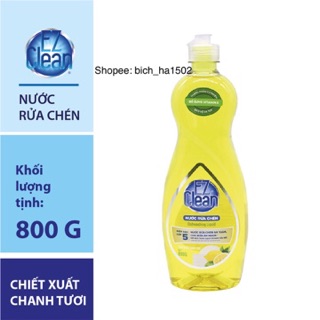 Nước rửa chén cao cấp đậm đặc EZ 800g